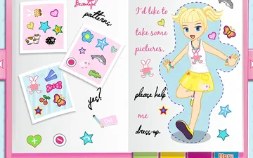 Growth Commemorative Album Dress Up game preview