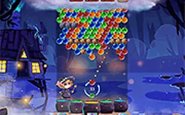 Bubble Shooter: Kawaii Witch game preview