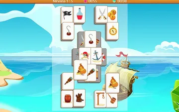 Mahjong Pirate Plunder Quest