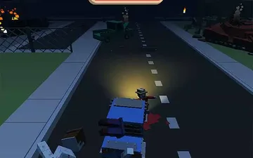Blocky Zombie Highway