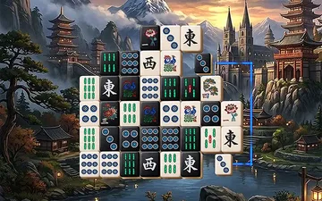 Black and White Mahjong Connect