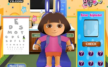Dora and Diego at the Eye Clinic game preview