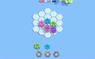 Flower Hexa Block Puzzle