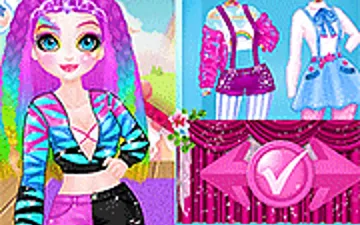 Miss Charming Unicorn Hairstyle game preview