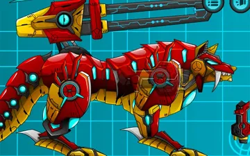 Battle Robot Wolf Age