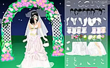 Night Bride Dressup game preview