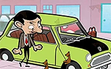 Mr Bean Car Hidden Teddy Bear