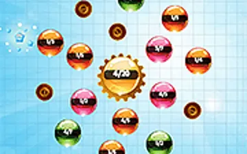 Orbiting Numbers Fractions
