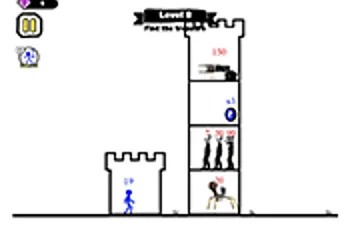 Stickman Hero Skibidi Tower Defense