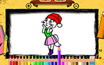 Talking Angela Coloring Book game preview