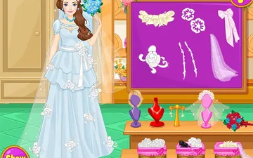 Design Your Ellie Wedding Dress game preview