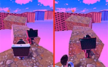 2 Player Skibidi Toilet Parkour
