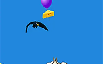Kangaroo Mouse Flying Cheese
