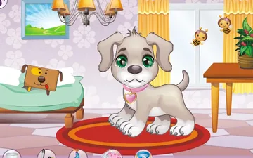 My Little Puppy Cleaning Home Mobile game preview