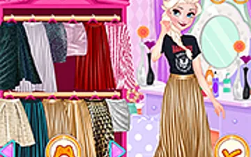 Elsa Metallic Skirts