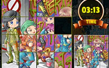 Graffiti Artists Sliding Puzzle