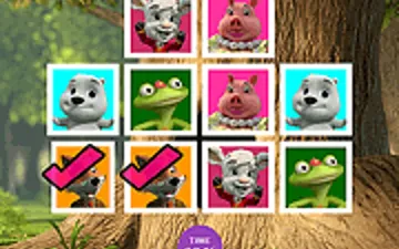 Paddles! The Huggable Polar Bear Matching Pairs game preview