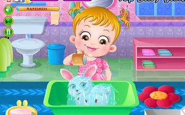 Baby Hazel Pet Care game preview