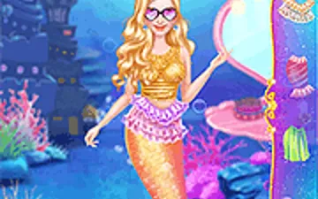 Mermaid Makeup Salon game preview