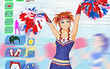 Cheerleader Dress Up game preview
