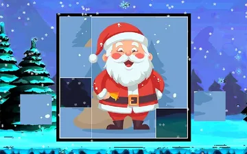 Christmas Puzzle with Santa