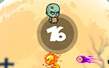Zombie vs Fire