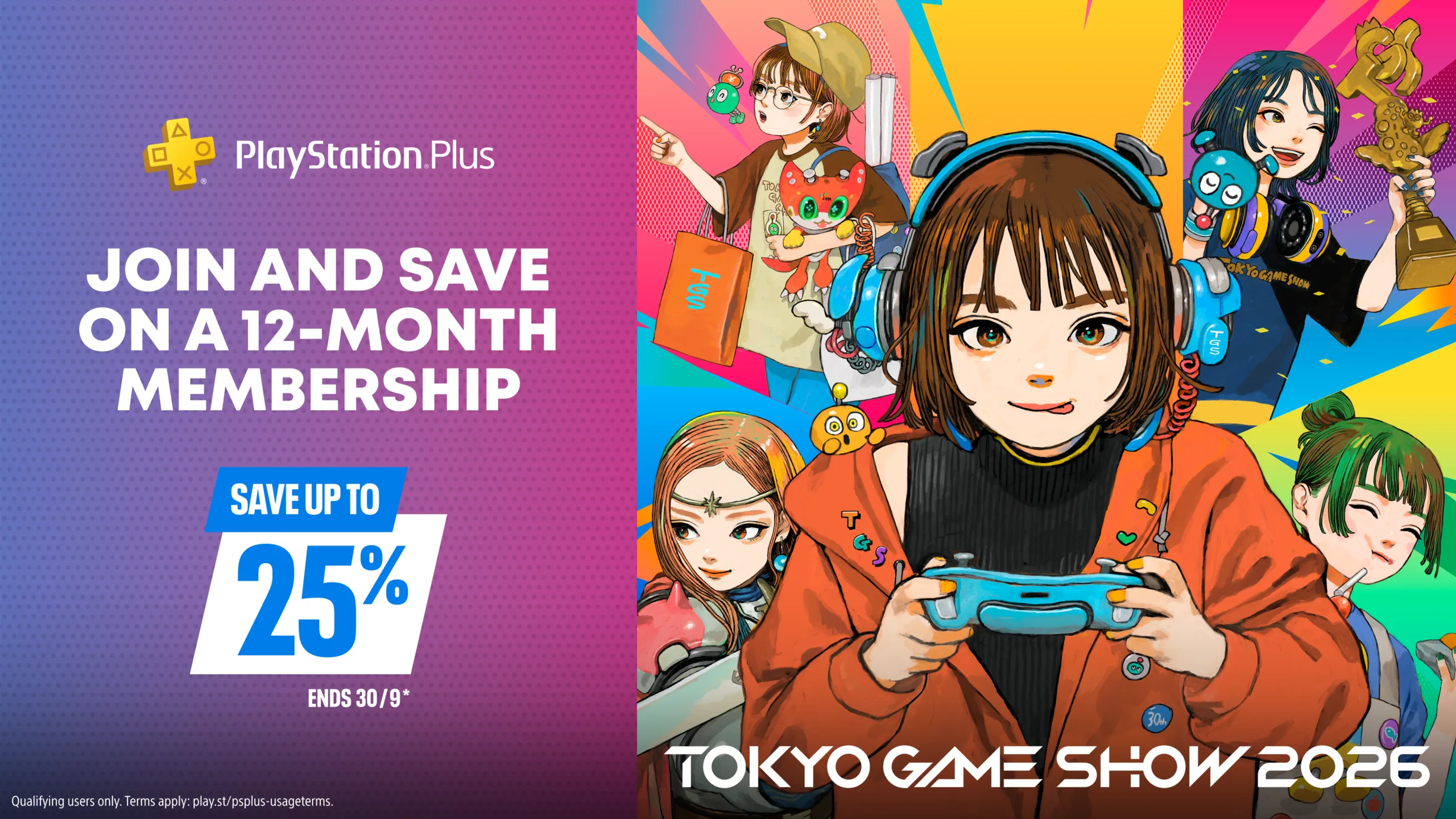 (For Southeast Asia) PlayStation Plus Tokyo Game Show promotion starts 17 September